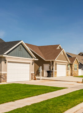 Modern American housing development