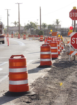 Stop Signs in work zone